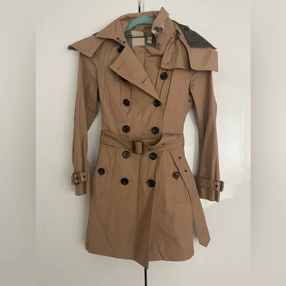 Burberry Jackets Coats Burberry Brit Short Trench Coat With